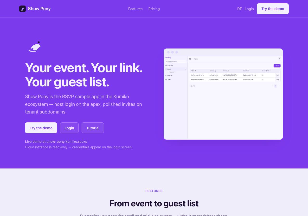 Marketing landing on the apex — English default at /